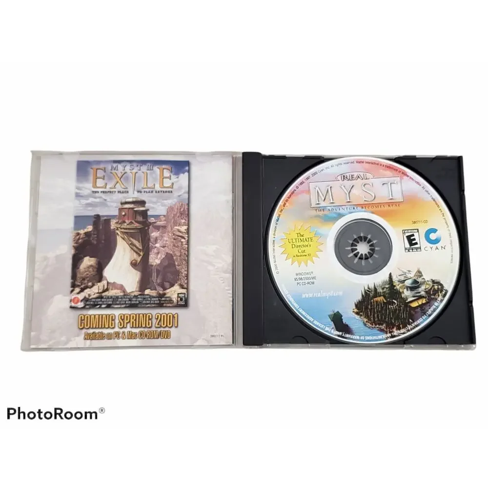 Real Myst The Adventure Becomes Real PC Disk Computer